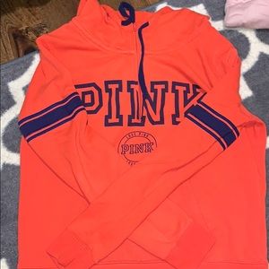 VS PINK 1/4 Zip Hoodie